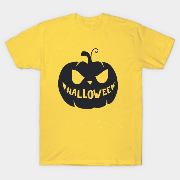 Halloween Pumpkin T-Shirt by attire zone